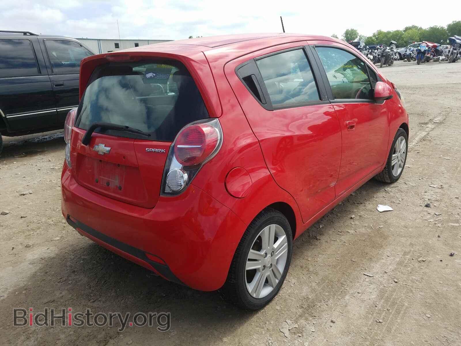 2014 CHEVROLET SPARK - VIN: KL8CB6S95EC483652 - Фото 4