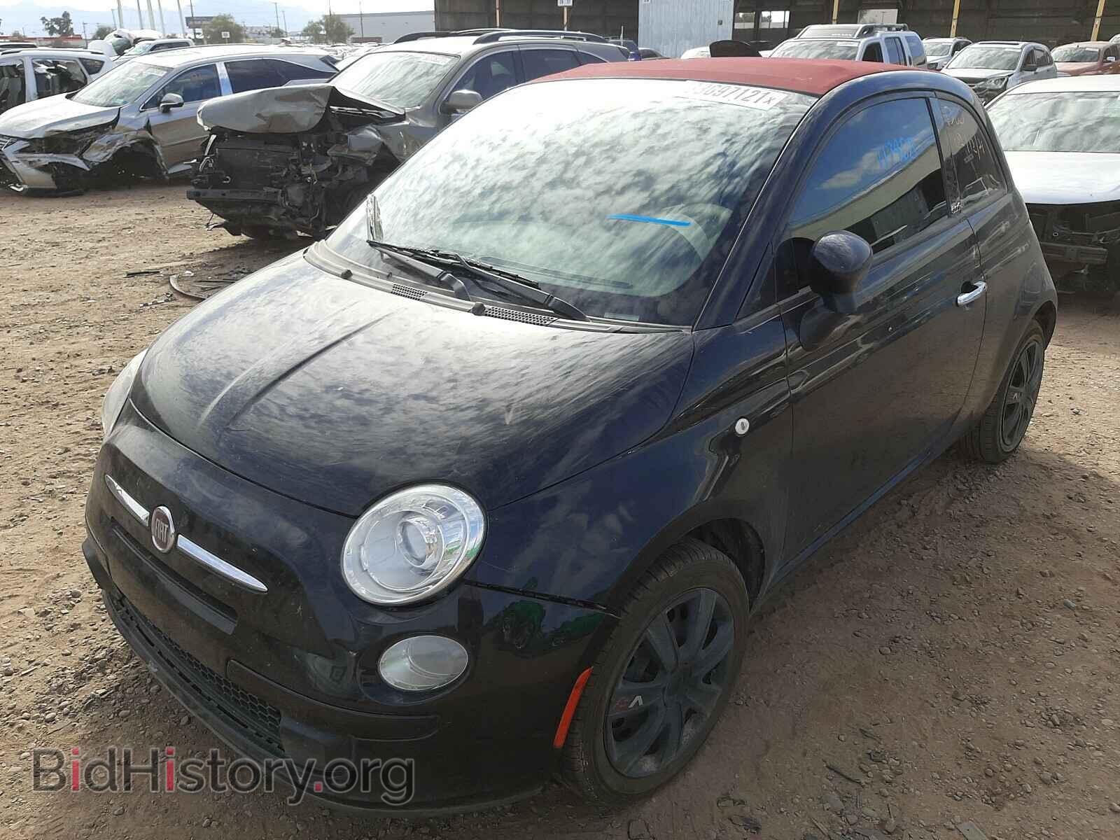 2012 FIAT 500 - VIN: 3C3CFFDR2CT310234 - Фото 2