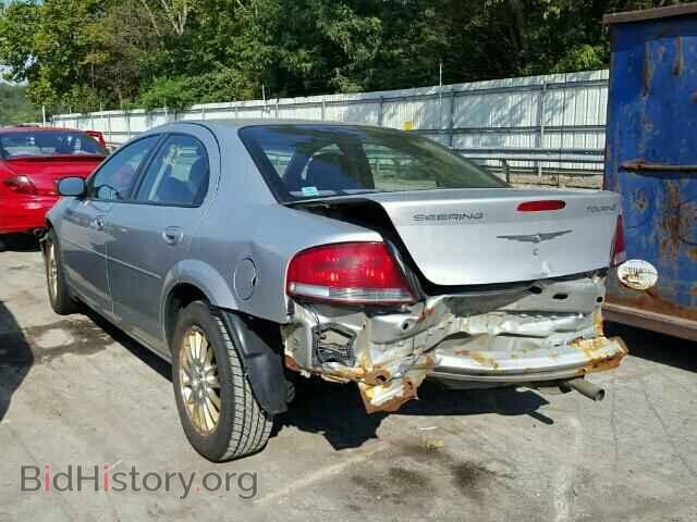 2004 CHRYSLER SEBRING - VIN: 1C3AL56R14N347087 - Фото 3