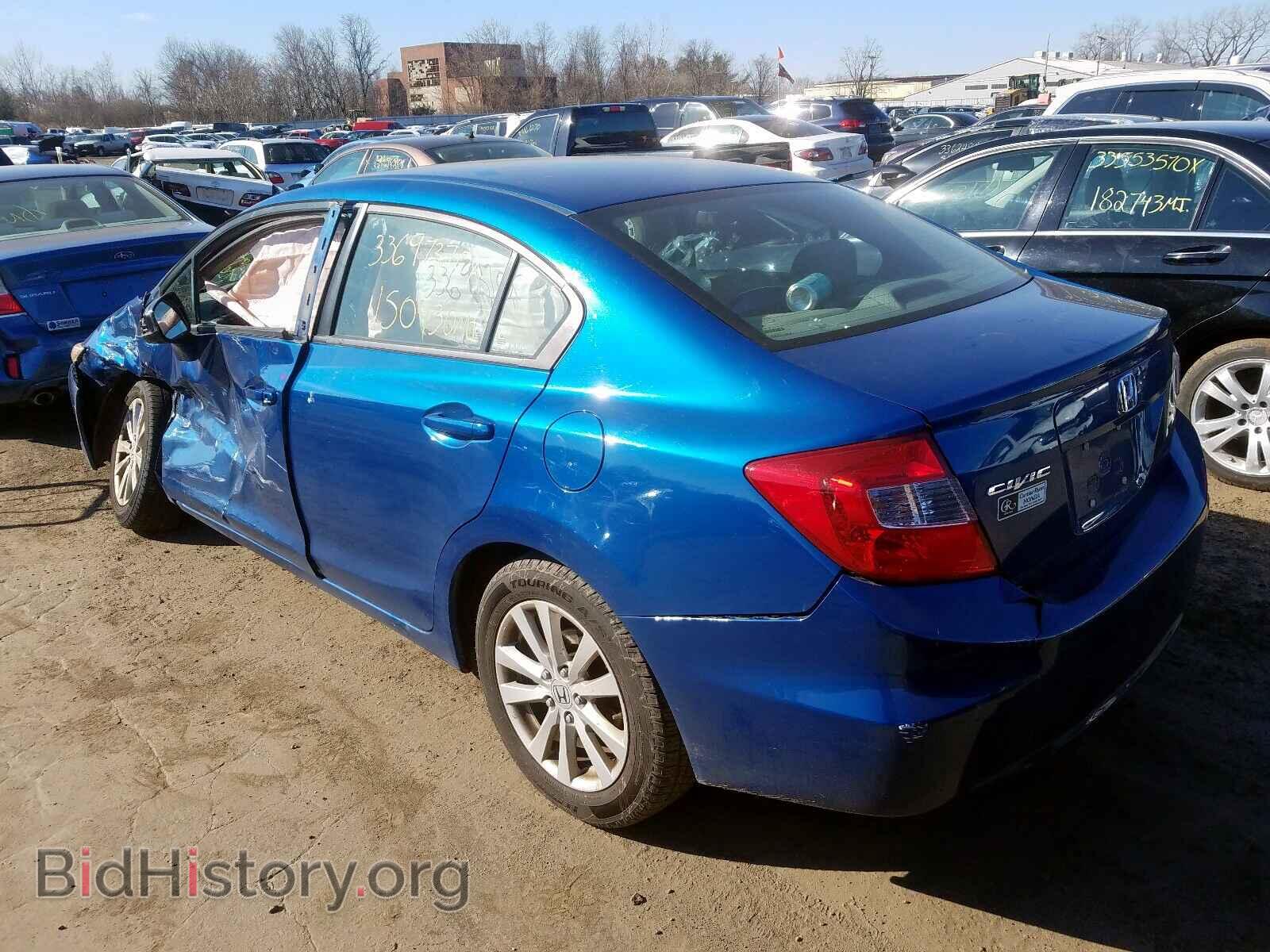 2012 HONDA CIVIC - VIN: 2HGFB2F85CH538823 - Фото 3