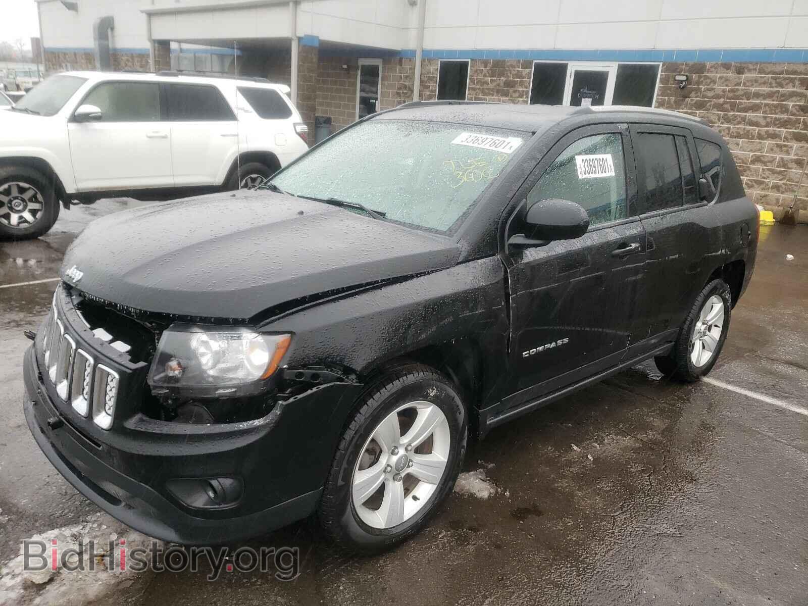 2014 JEEP COMPASS - VIN: 1C4NJDEB2ED816180 - Фото 2