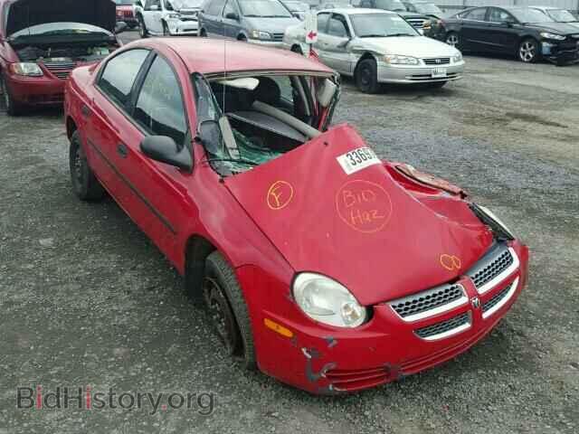 Фотография 1B3ES26C34D636232 - DODGE NEON 2004