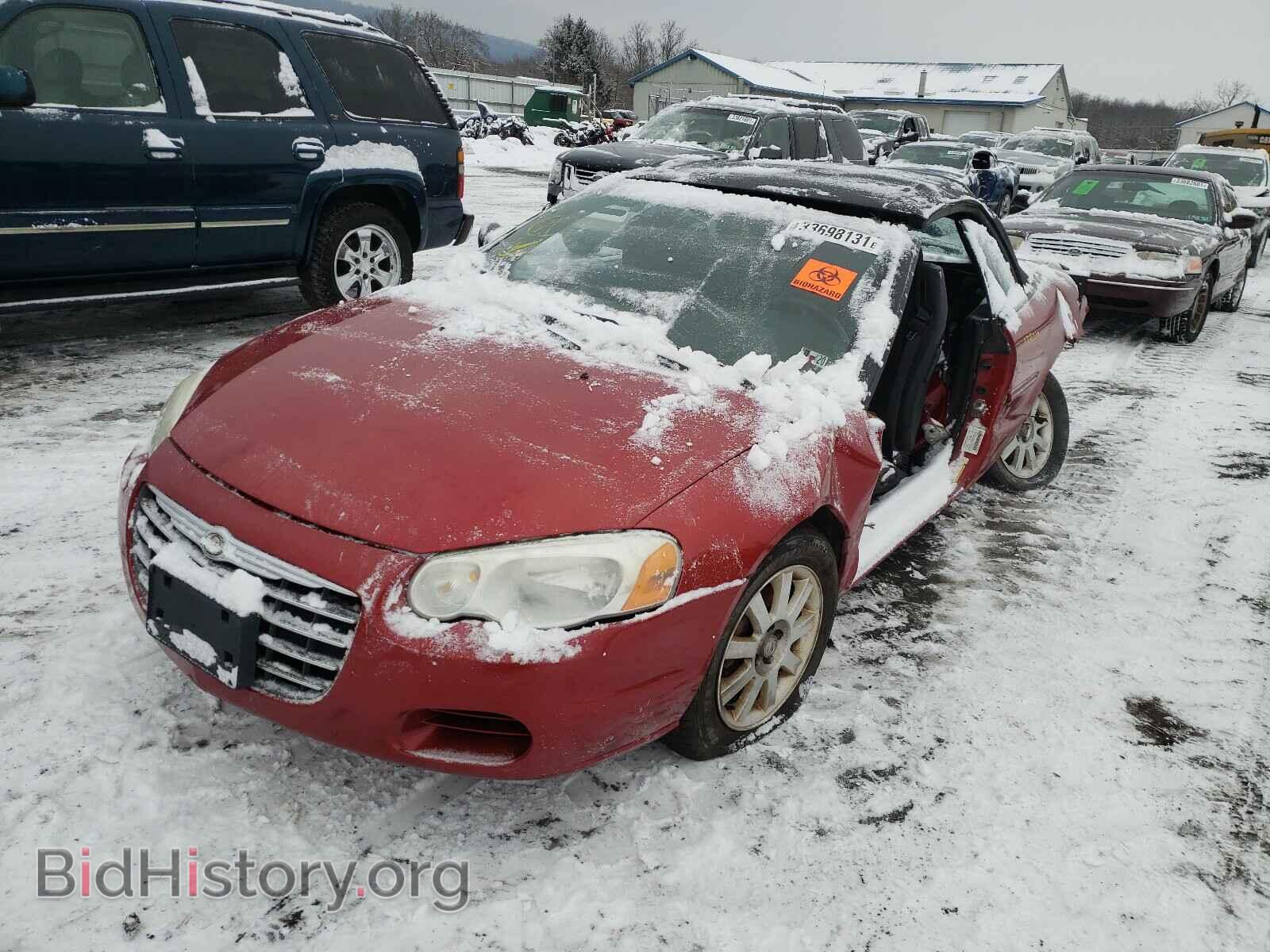 2006 CHRYSLER SEBRING - VIN: 1C3EL75R06N181310 - Фото 2