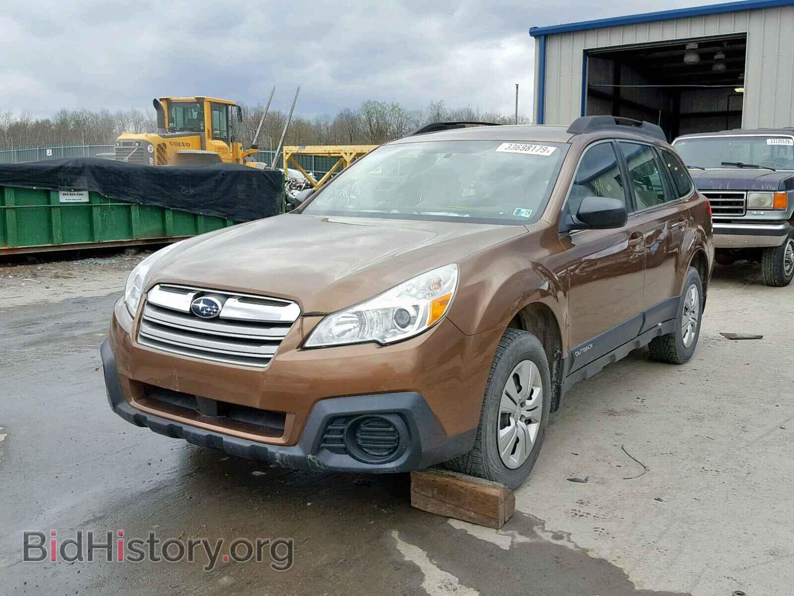 2013 SUBARU OUTBACK 2. - VIN: 4S4BRBAC8D3272024 - Фото 2