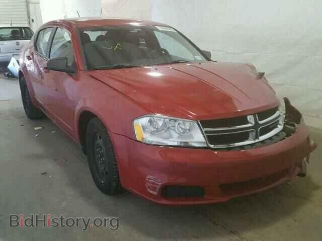 Фотография 1C3CDZAG6CN247732 - DODGE AVENGER 2012