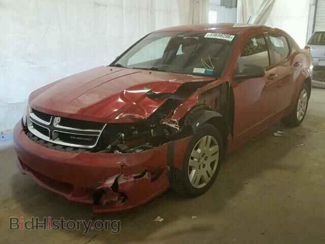 2012 DODGE AVENGER - VIN: 1C3CDZAG6CN247732 - Фото 2
