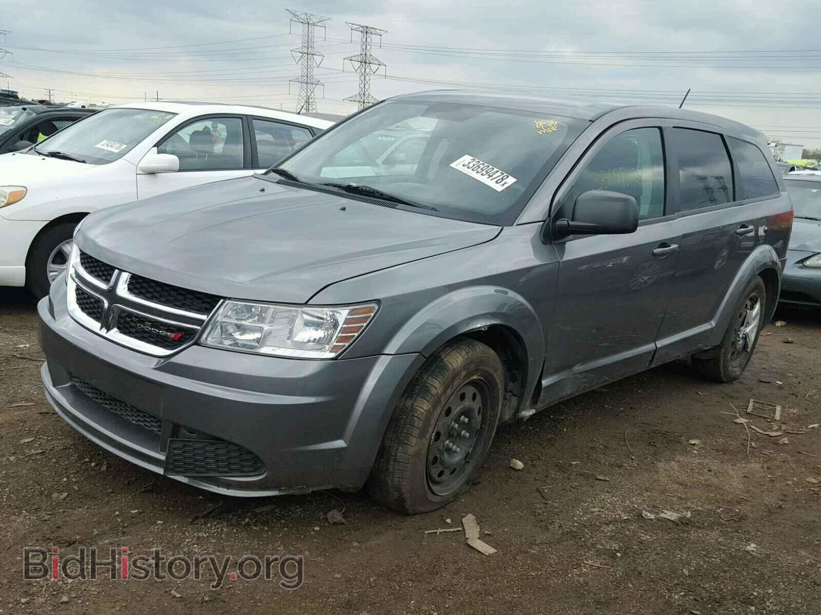 2013 DODGE JOURNEY - VIN: 3C4PDCAB7DT701194 - Фото 2