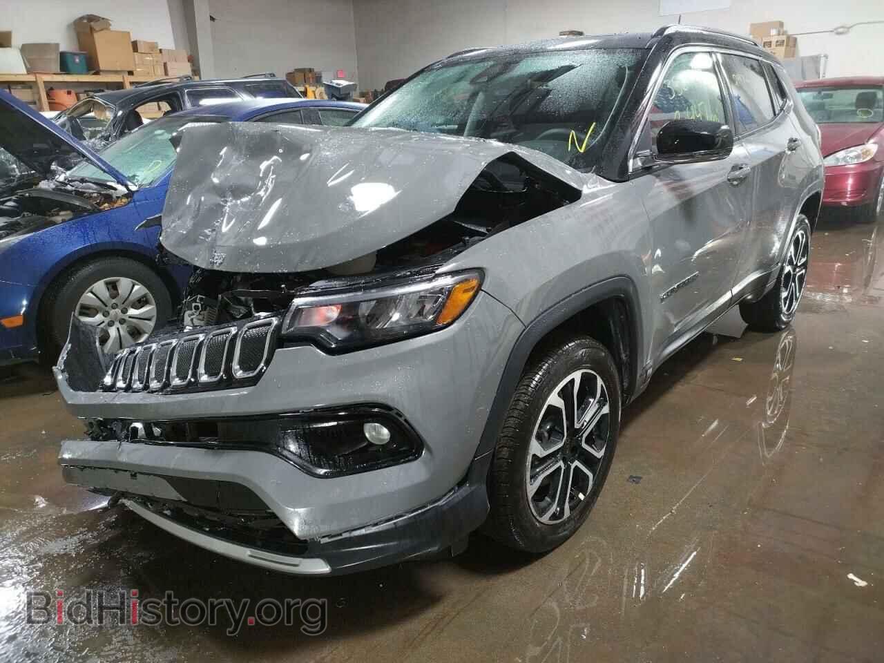2022 JEEP COMPASS - VIN: 3C4NJDCB0NT117899 - Фото 2