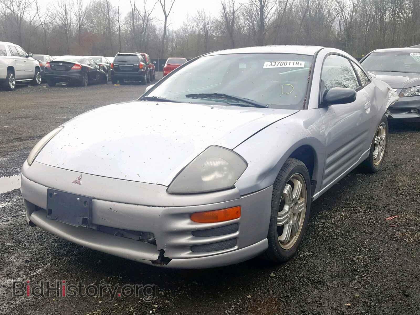2001 MITSUBISHI ECLIPSE - VIN: 4A3AC44G81E137425 - Фото 2