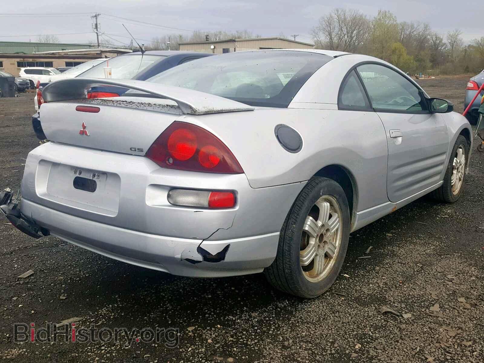 2001 MITSUBISHI ECLIPSE - VIN: 4A3AC44G81E137425 - Фото 4
