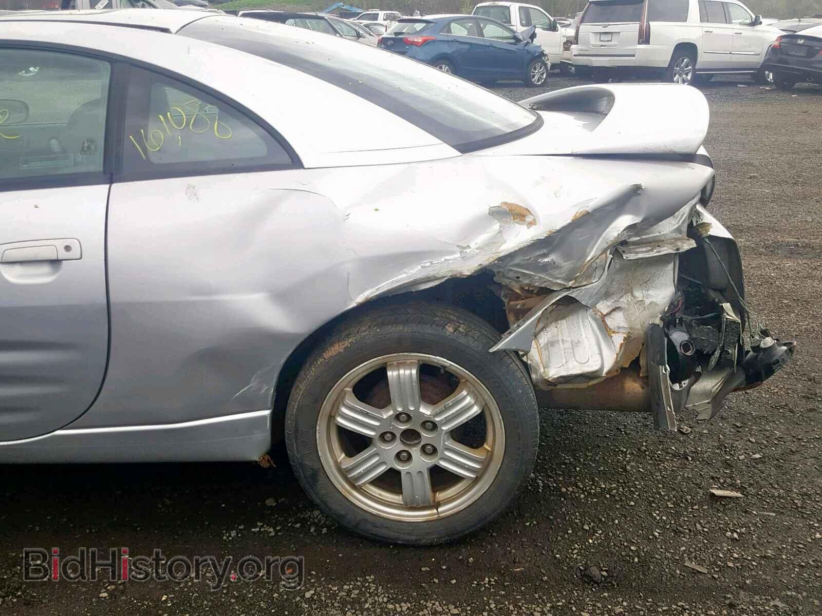 2001 MITSUBISHI ECLIPSE - VIN: 4A3AC44G81E137425 - Фото 9
