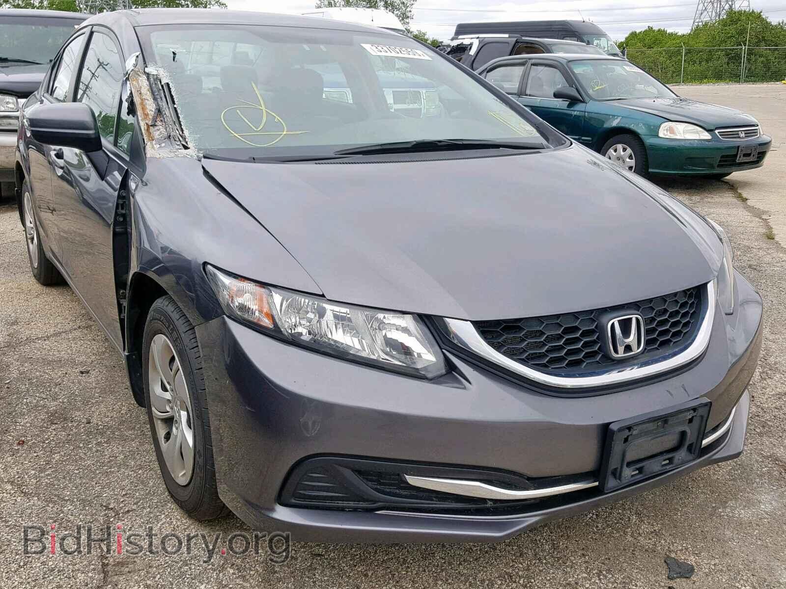Фотография 19XFB2E57EE001908 - HONDA CIVIC LX 2014