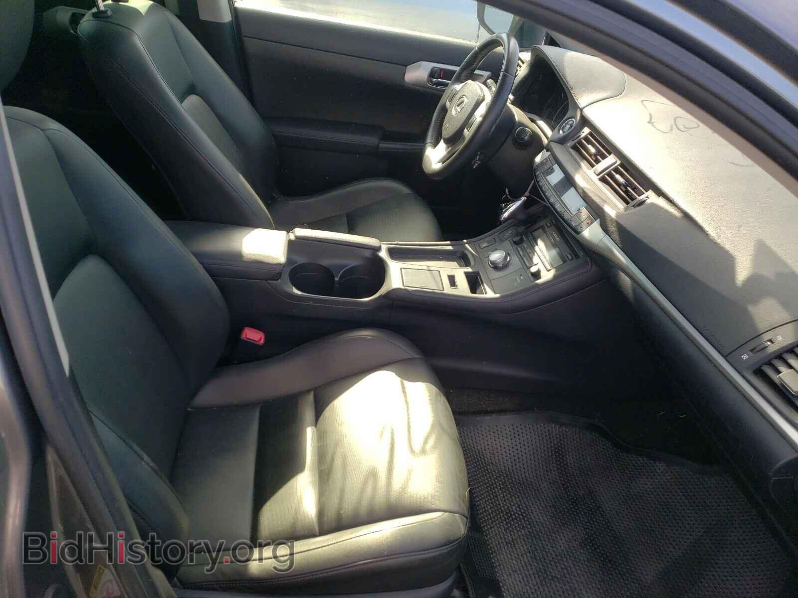 2013 LEXUS CT 200 - VIN: JTHKD5BH3D2162050 - Фото 5