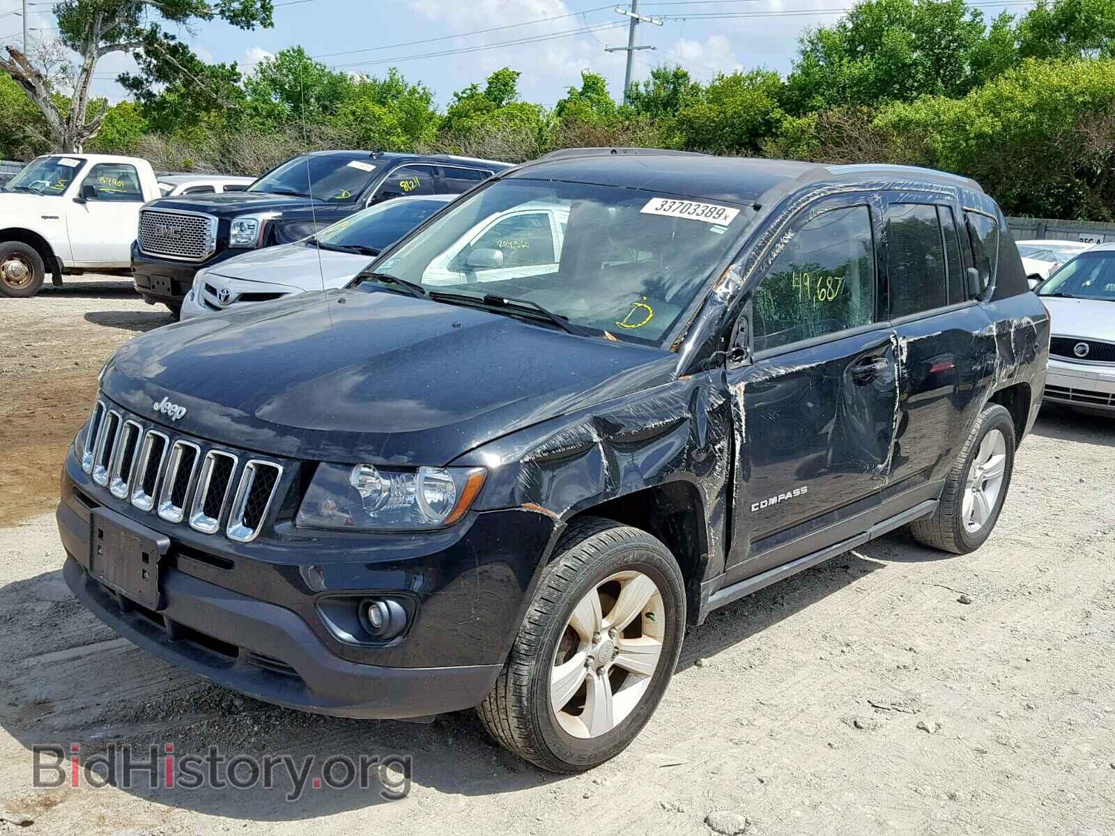 2015 JEEP COMPASS SP - VIN: 1C4NJCBB9FD118729 - Фото 2