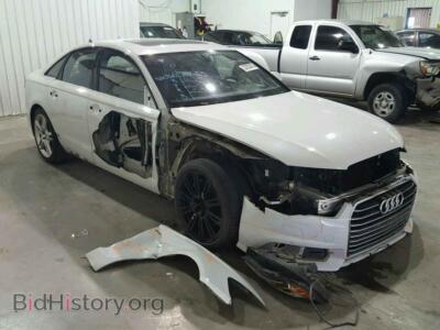 2016 Audi A6 A6 Premium, white — VIN WAUDFAFC3GN010863, Copart