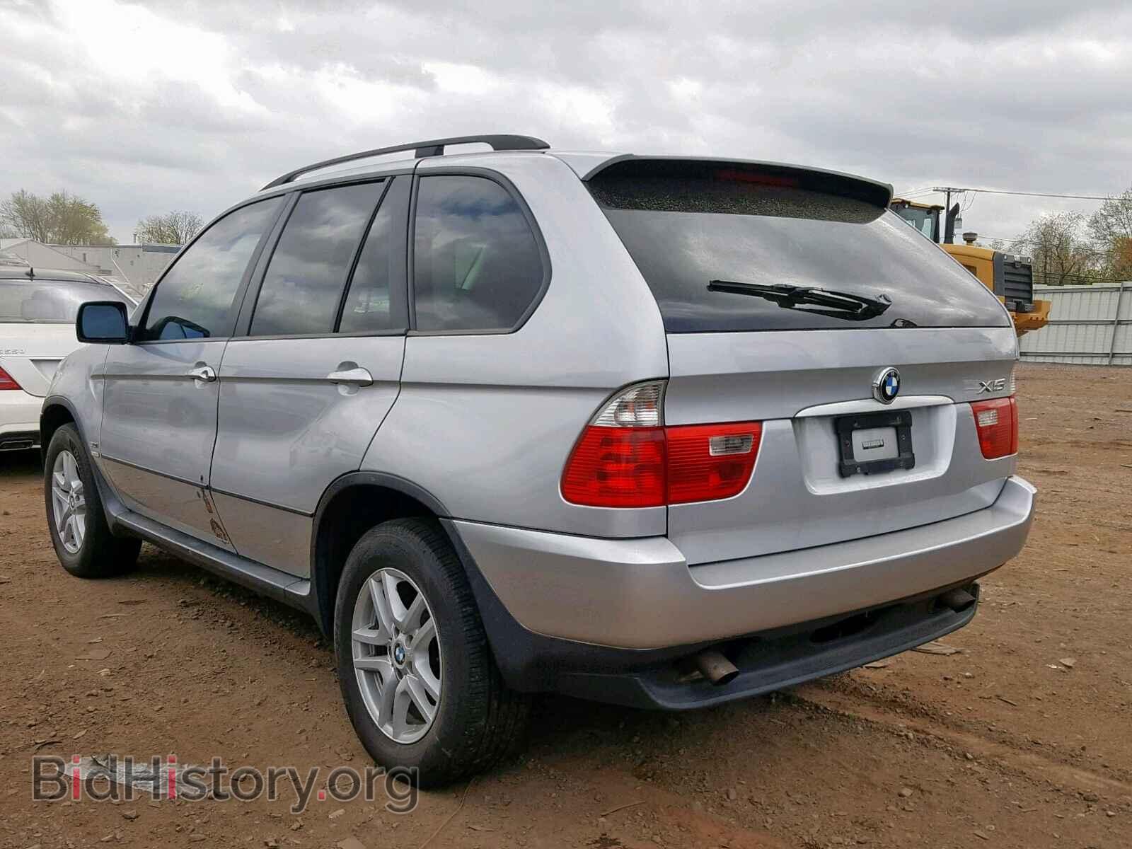 2005 BMW X5 - VIN: 5UXFA13565LY18423 - Фото 3