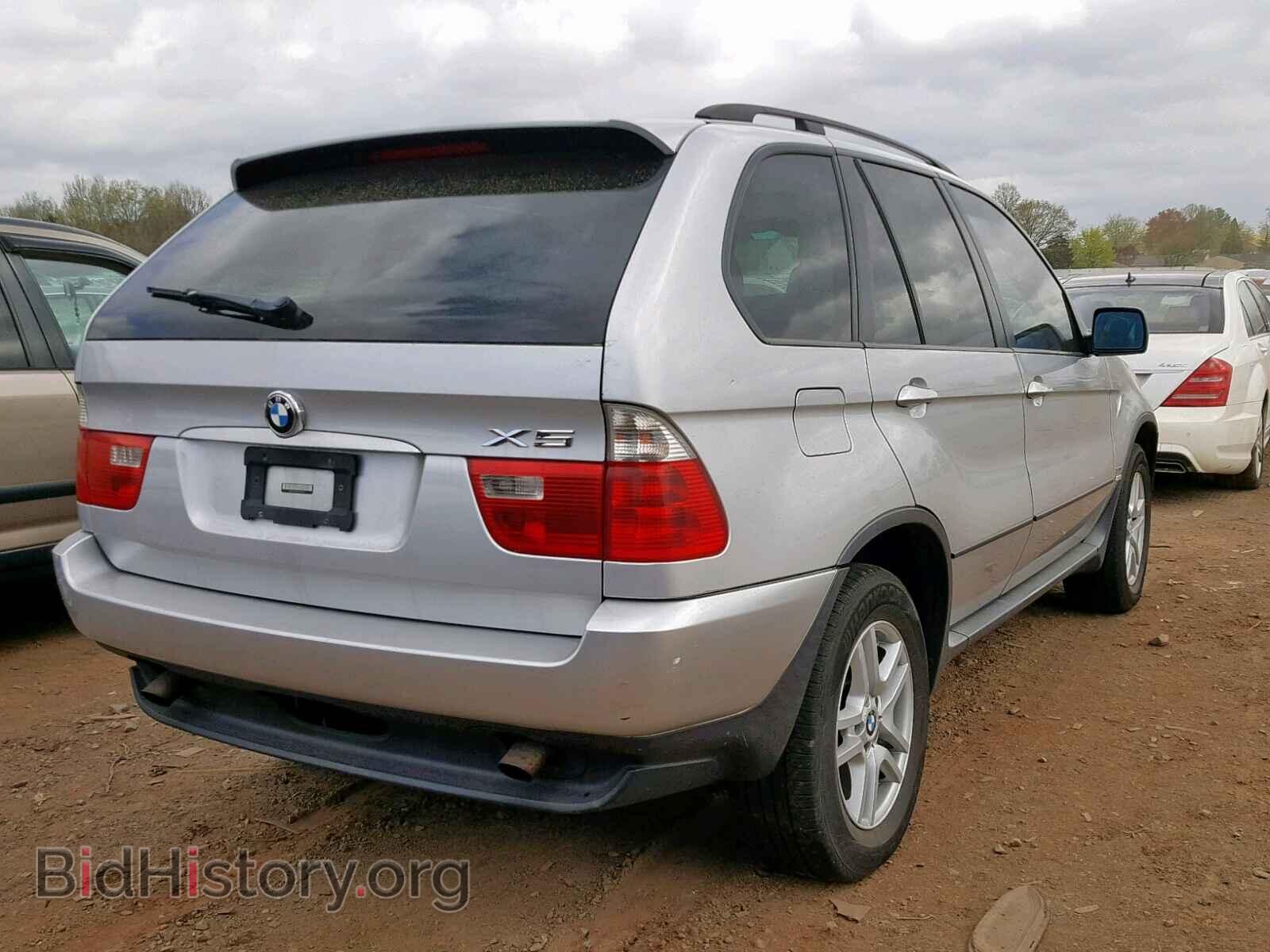 2005 BMW X5 - VIN: 5UXFA13565LY18423 - Фото 4