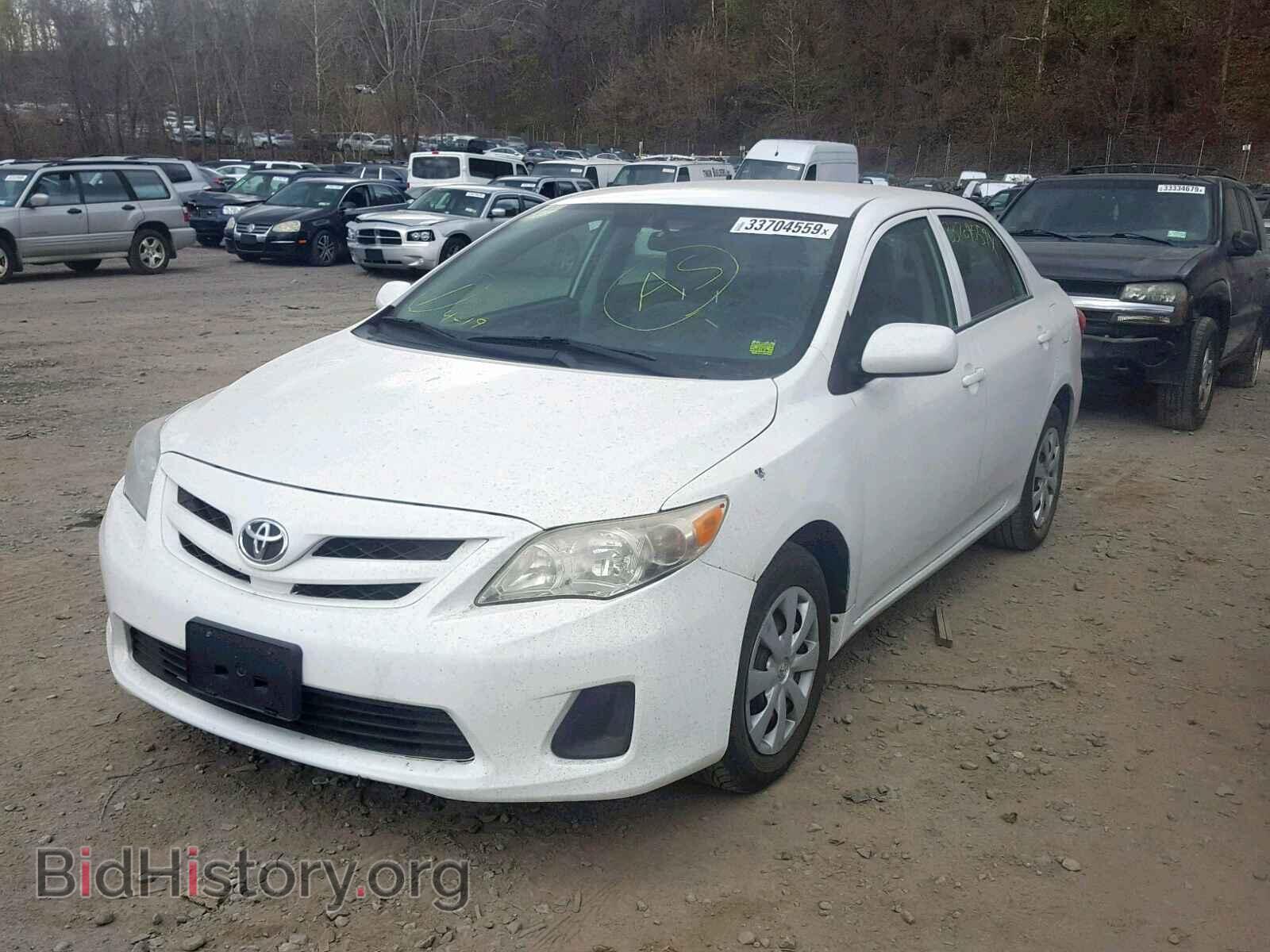 2013 TOYOTA COROLLA BA - VIN: 2T1BU4EEXDC030403 - Фото 2