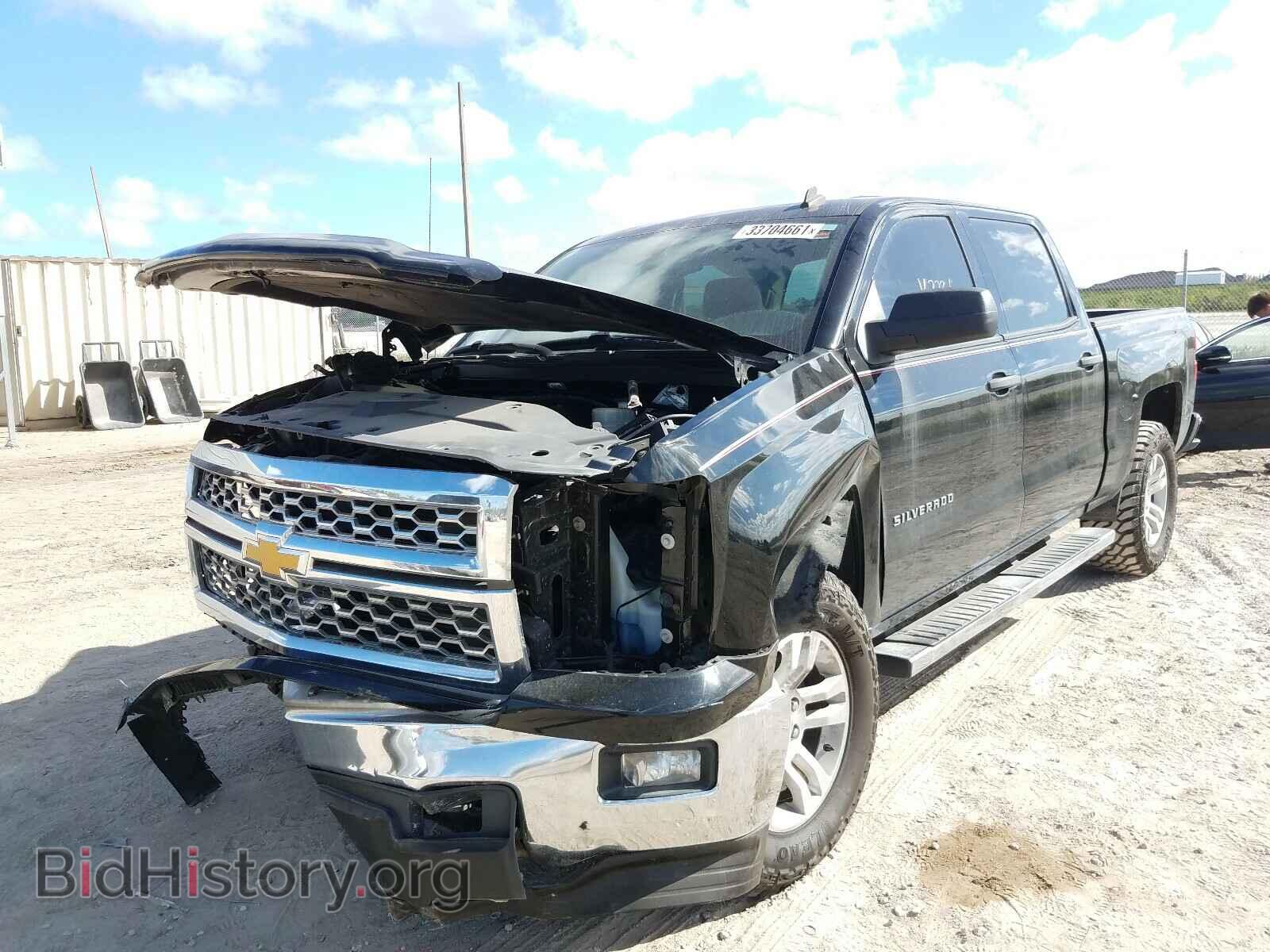 2014 CHEVROLET SILVERADO - VIN: 3GCPCREC8EG558968 - Фото 2