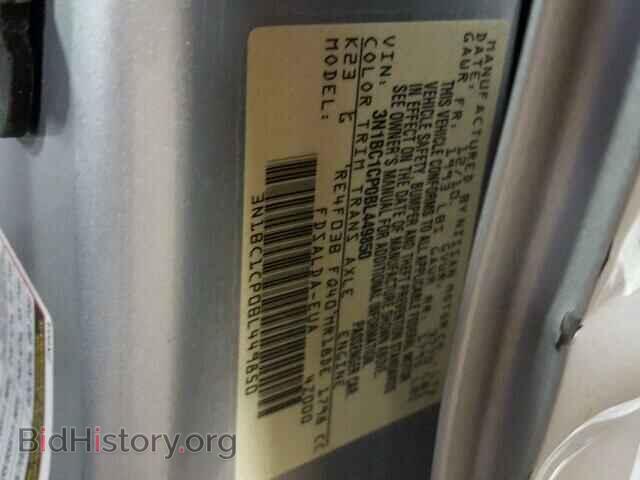 2011 NISSAN VERSA - VIN: 3N1BC1CP0BL449850 - Фото 10