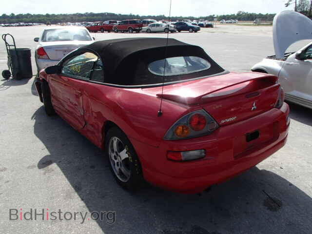 2003 MITSUBISHI ECLIPSE - VIN: 4A3AE45G53E004200 - Photo 3