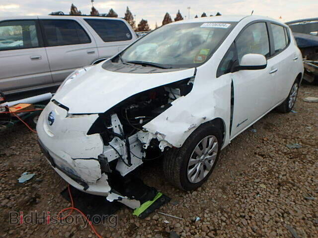 2013 NISSAN LEAF - VIN: 1N4AZ0CP2DC412580 - Фото 2