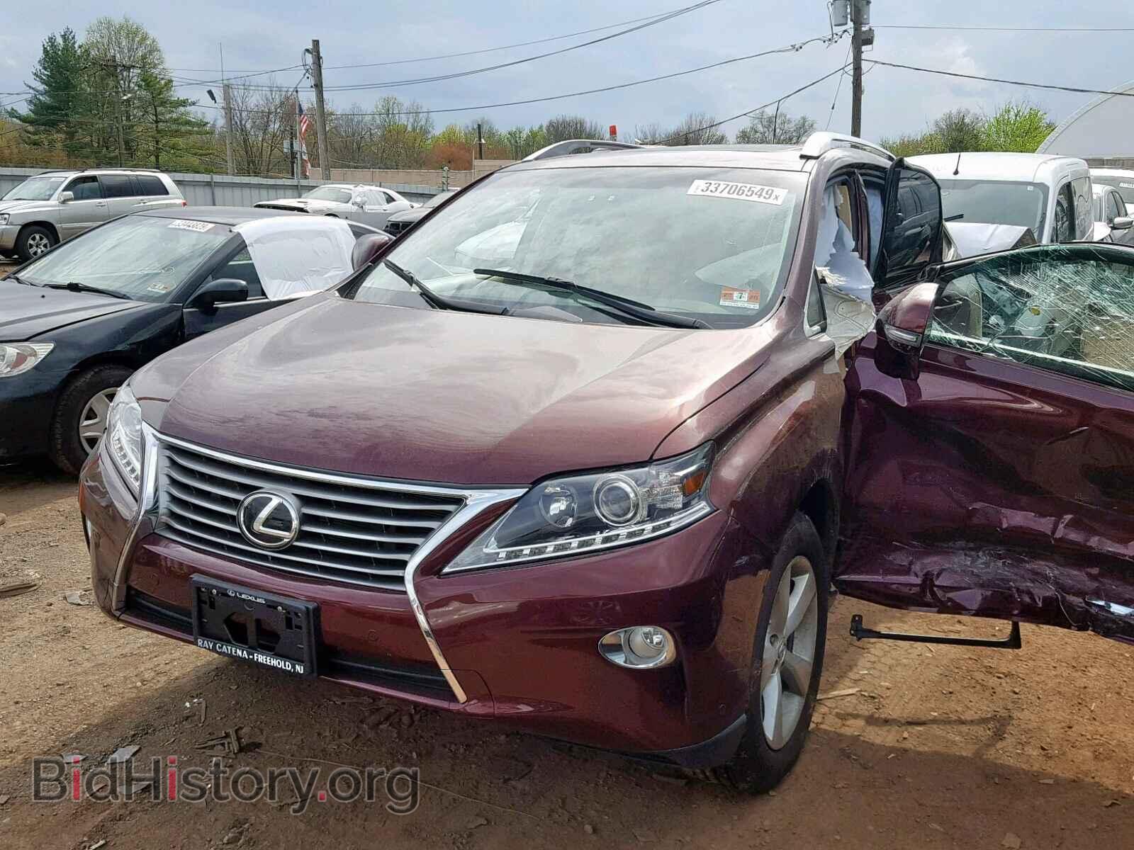 2013 LEXUS RX 350 - VIN: 2T2BK1BA2DC214817 - Фото 2