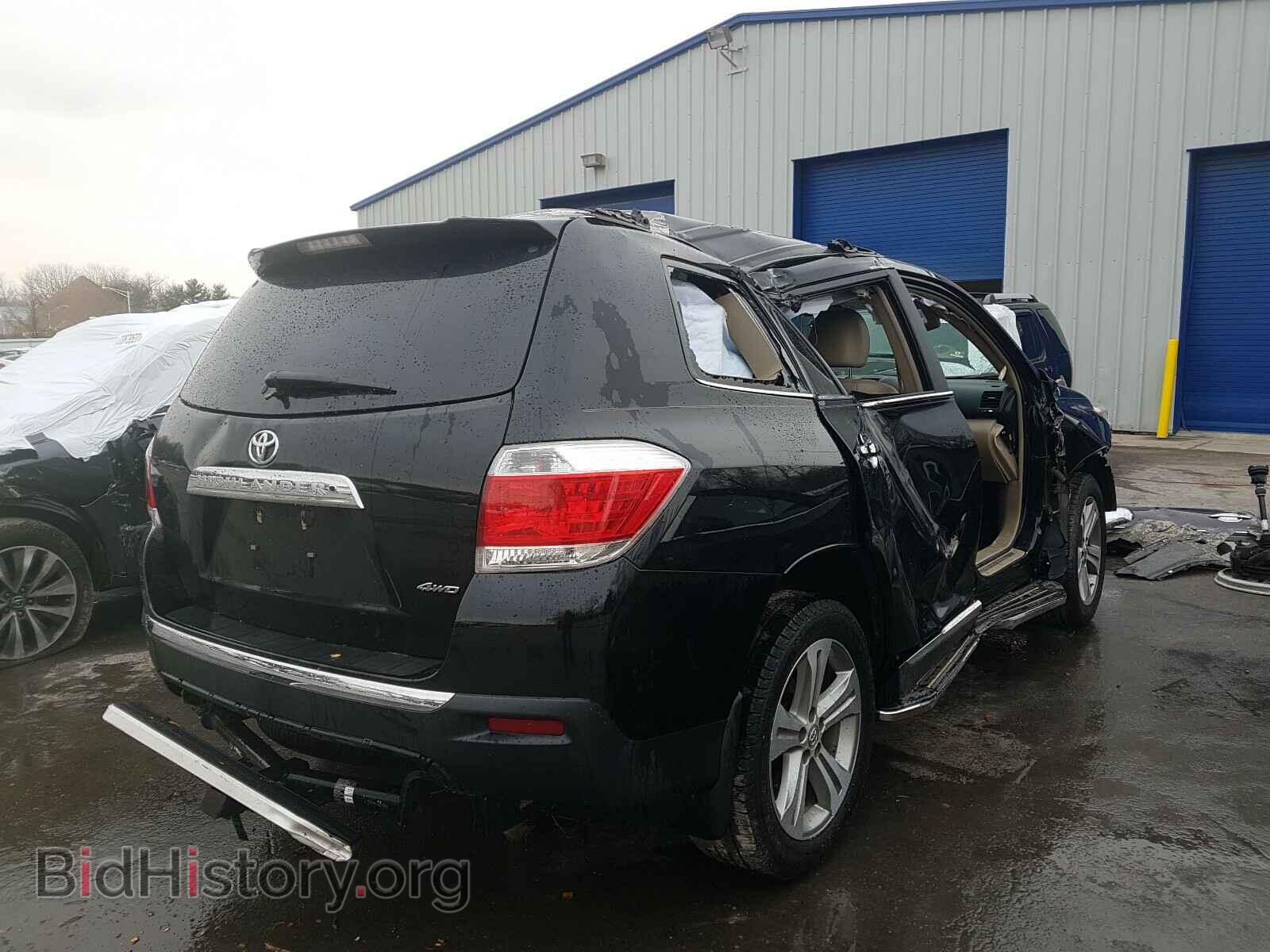 2012 TOYOTA HIGHLANDER - VIN: 5TDDK3EH0CS138117 - Фото 4