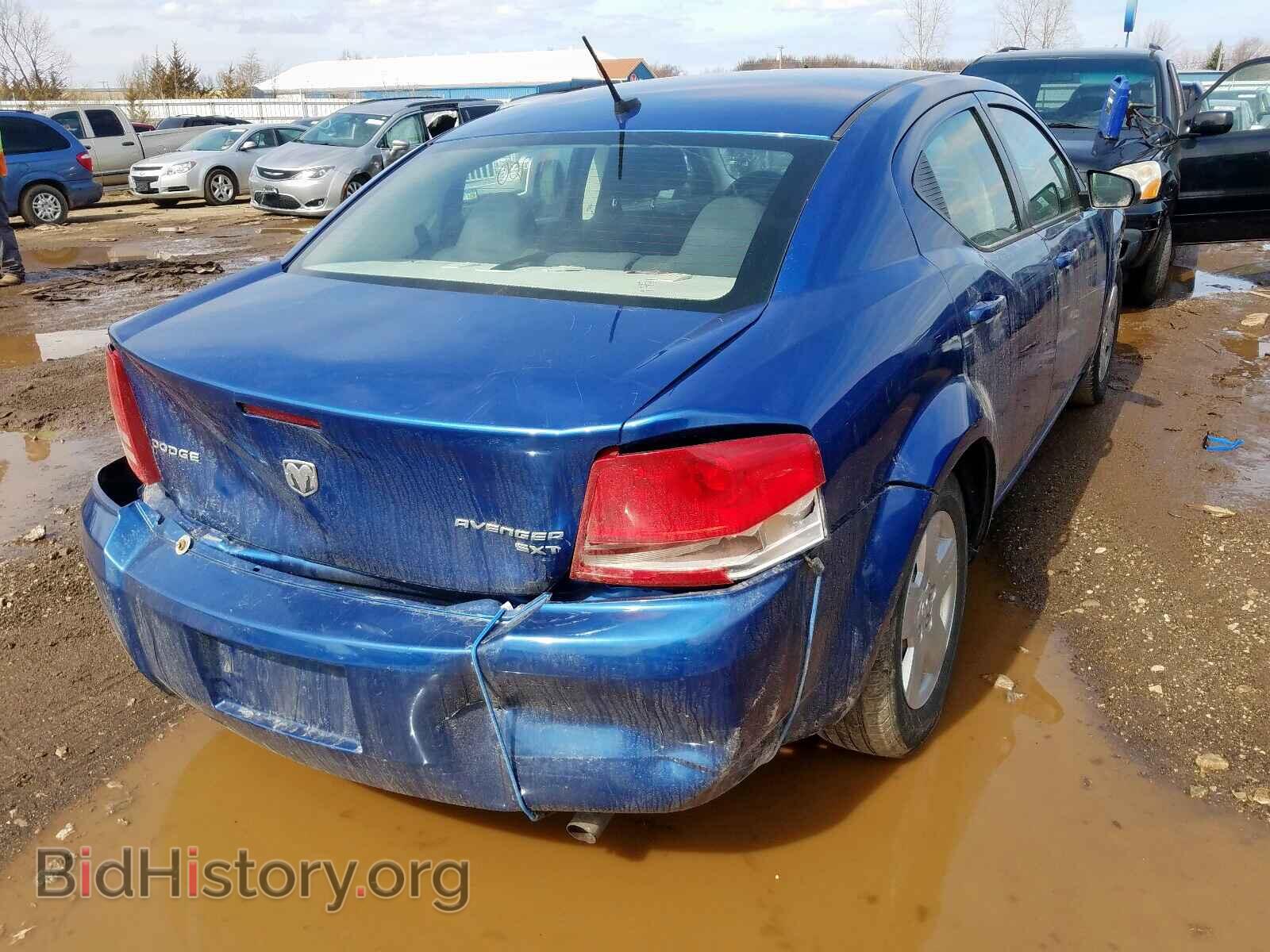 2010 DODGE AVENGER - VIN: 1B3CC4FB0AN124604 - Фото 4