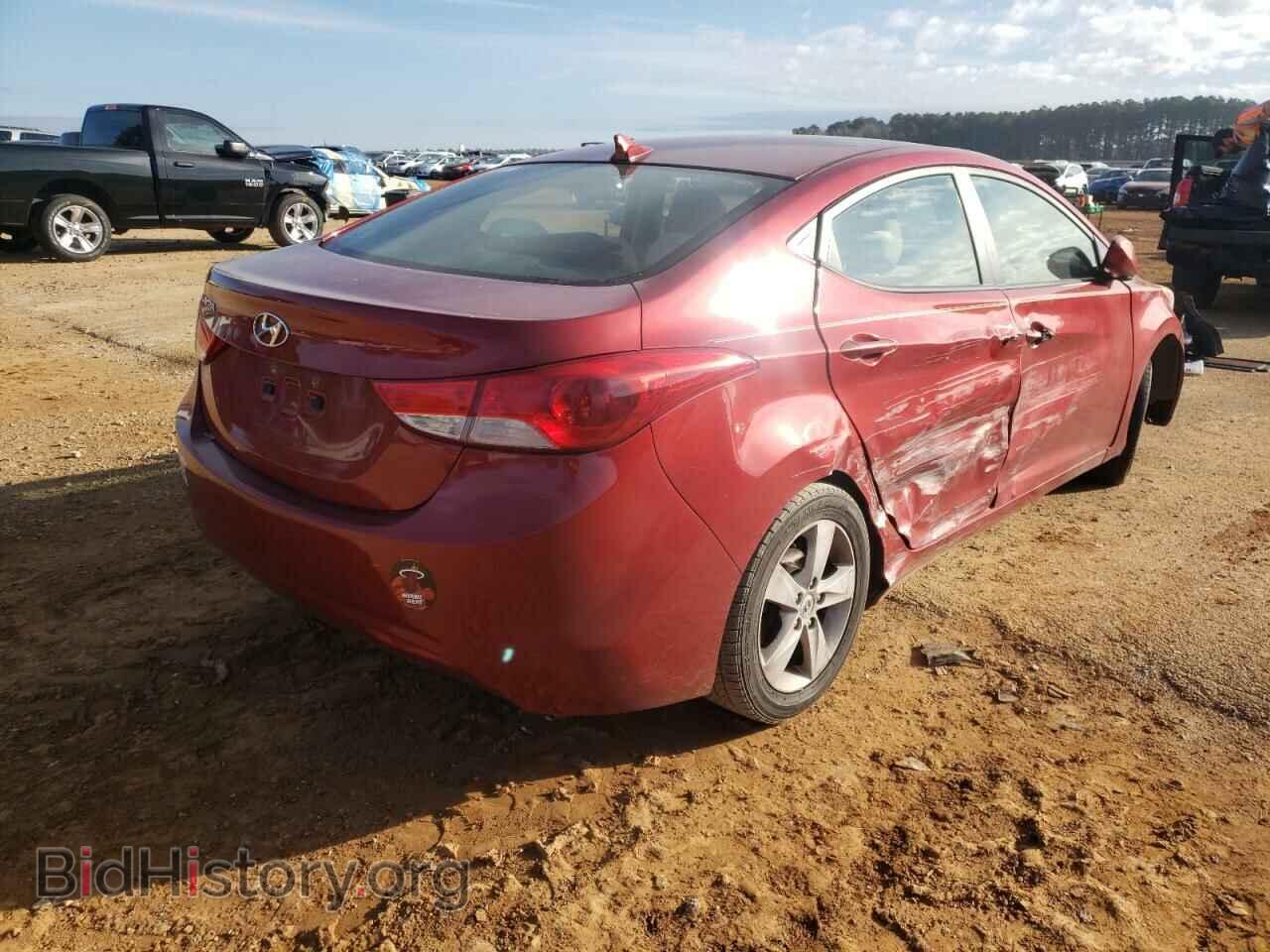 2011 HYUNDAI ELANTRA - VIN: KMHDH4AE2BU098564 - Фото 4