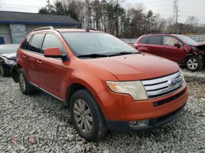 2007 Ford EDGE Edge SEL P, оранжевый — VIN 2FMDK49C57BA30812, Copart