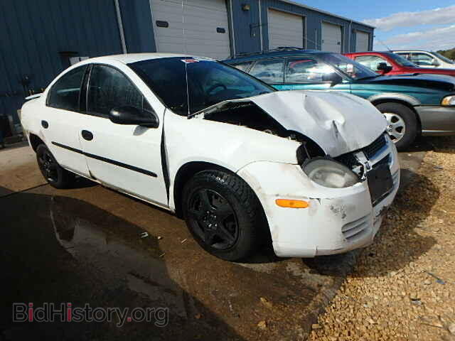 Photo 1B3ES26CX3D181216 - DODGE NEON 2003