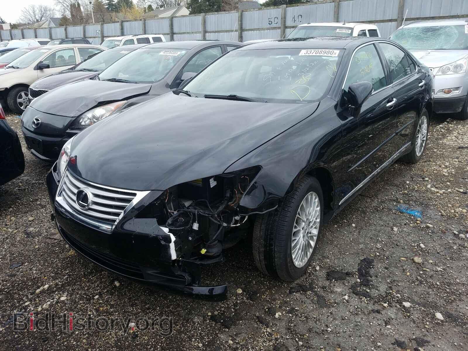 2011 LEXUS ES350 - VIN: JTHBK1EG3B2425135 - Фото 2