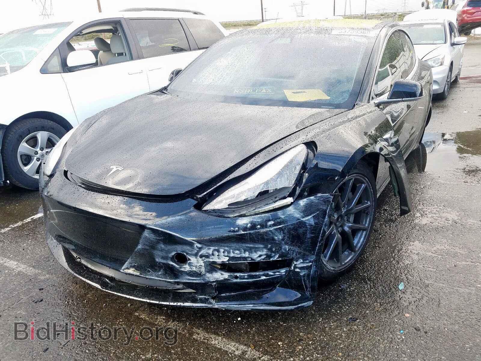 2018 TESLA MODEL 3 - VIN: 5YJ3E1EA6JF056422 - Фото 2