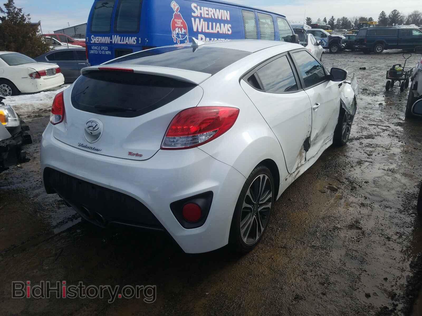 2017 HYUNDAI VELOSTER - VIN: KMHTC6AE7HU308932 - Фото 4