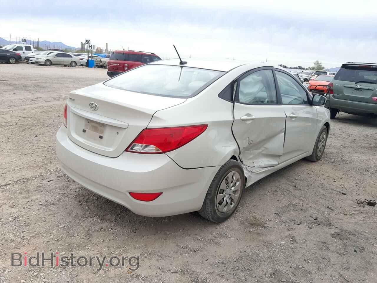 2016 HYUNDAI ACCENT - VIN: KMHCT4AE6GU949668 - Фото 4