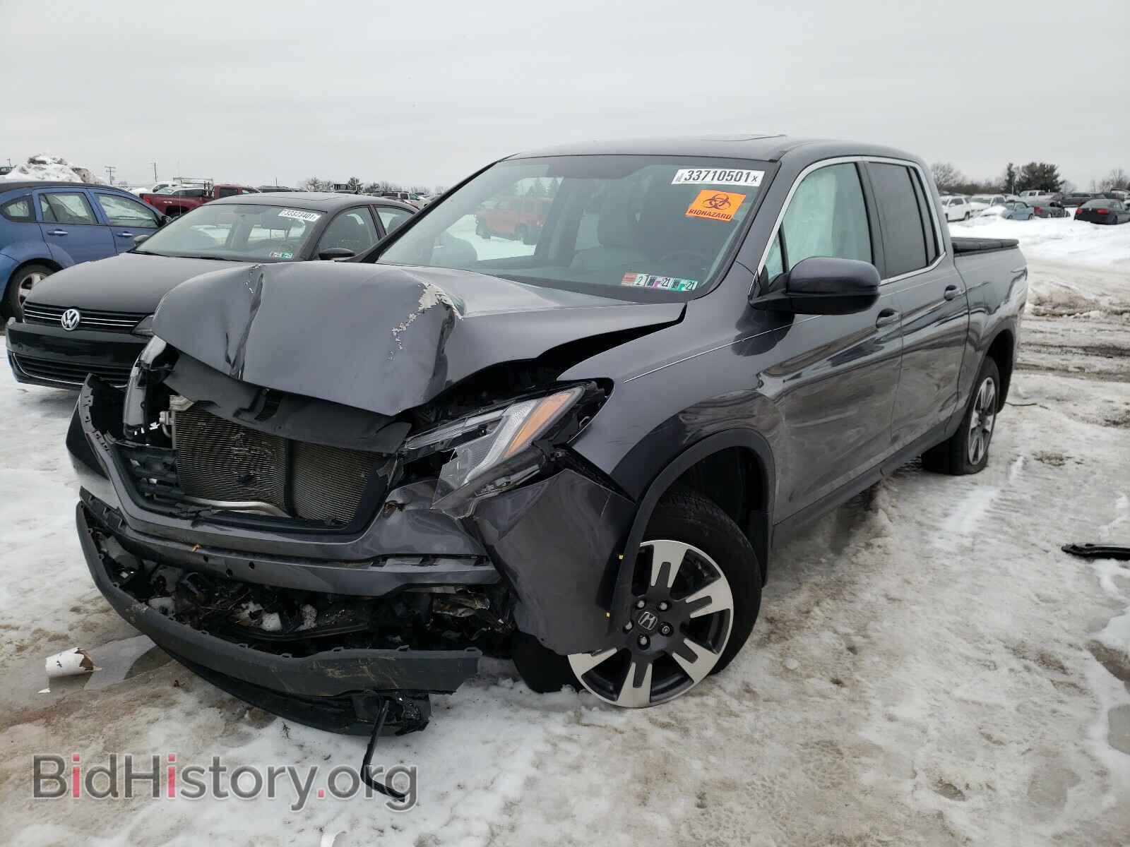 2019 HONDA RIDGELINE - VIN: 5FPYK3F65KB018967 - Фото 2