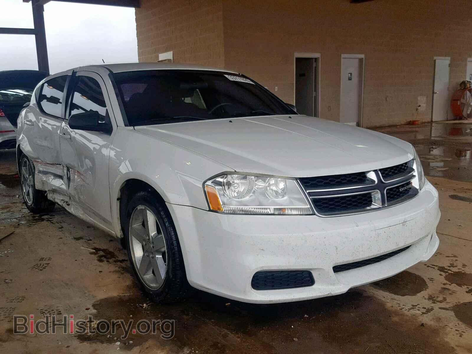 Photo 1C3CDZAB6DN572483 - DODGE AVENGER 2013