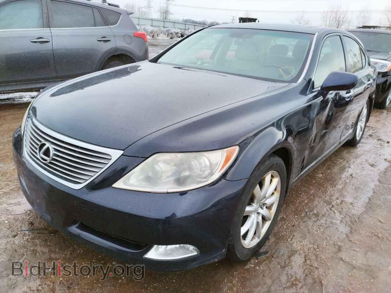 2008 LEXUS LS460 - VIN: JTHBL46F685074197 - Фото 2