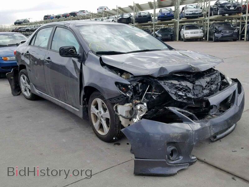 2011 Toyota COROLLA BA (VIN 2T1BU4EE1BC686504) — фото 1 из 10, Copart, повреждение: опрокидывание