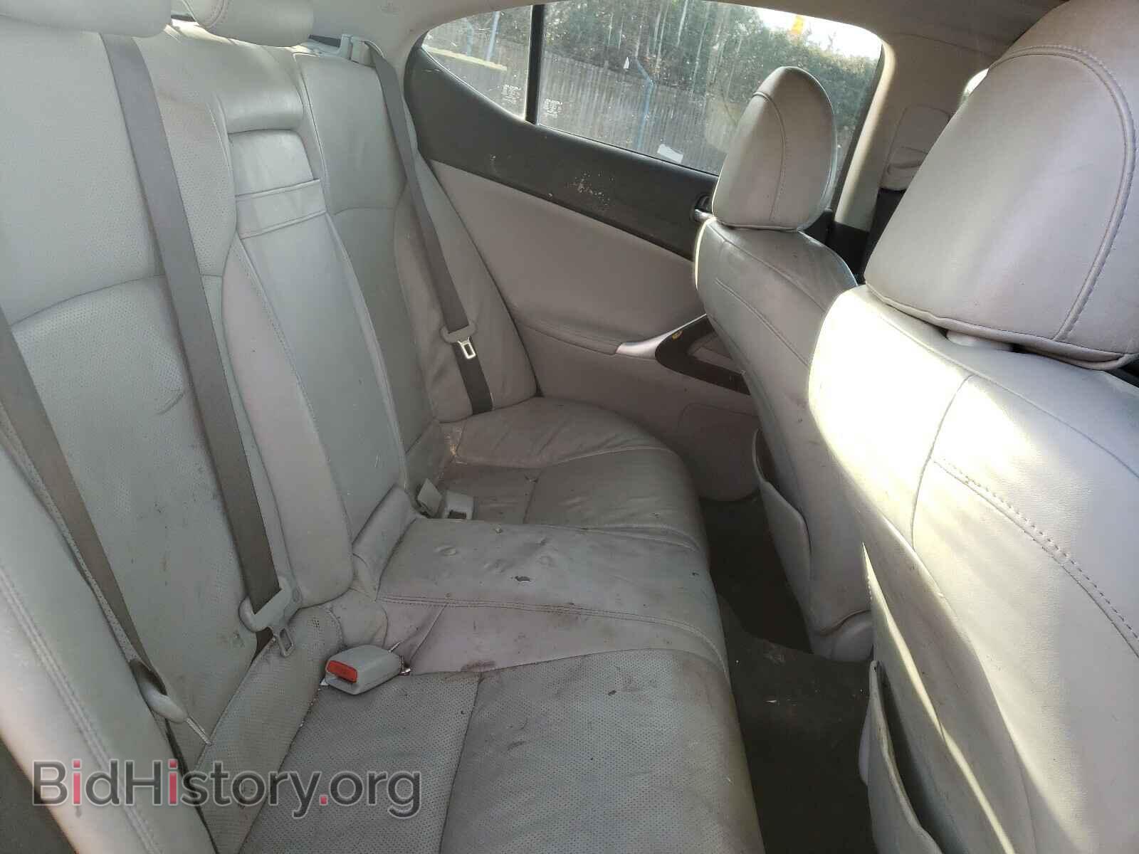 2007 LEXUS IS - VIN: JTHBK262275028398 - Фото 6