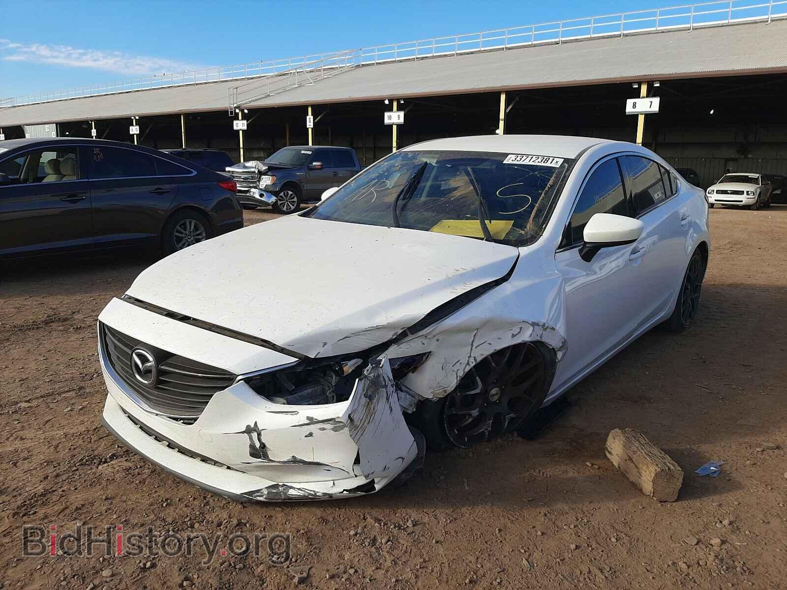 2014 MAZDA 6 - VIN: JM1GJ1V60E1144471 - Фото 2