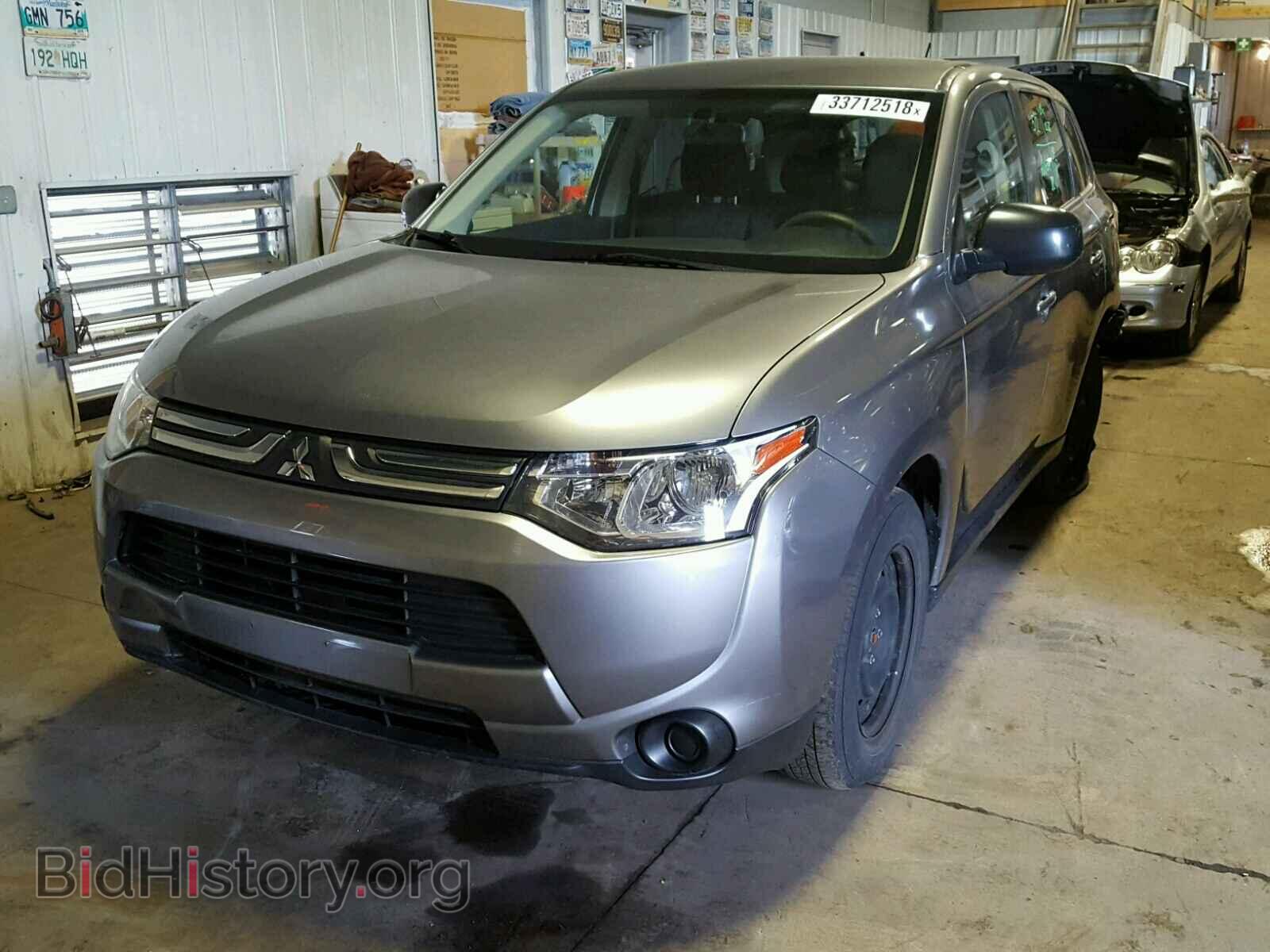 2014 MITSUBISHI OUTLANDER - VIN: JA4AD2A31EZ002236 - Фото 2