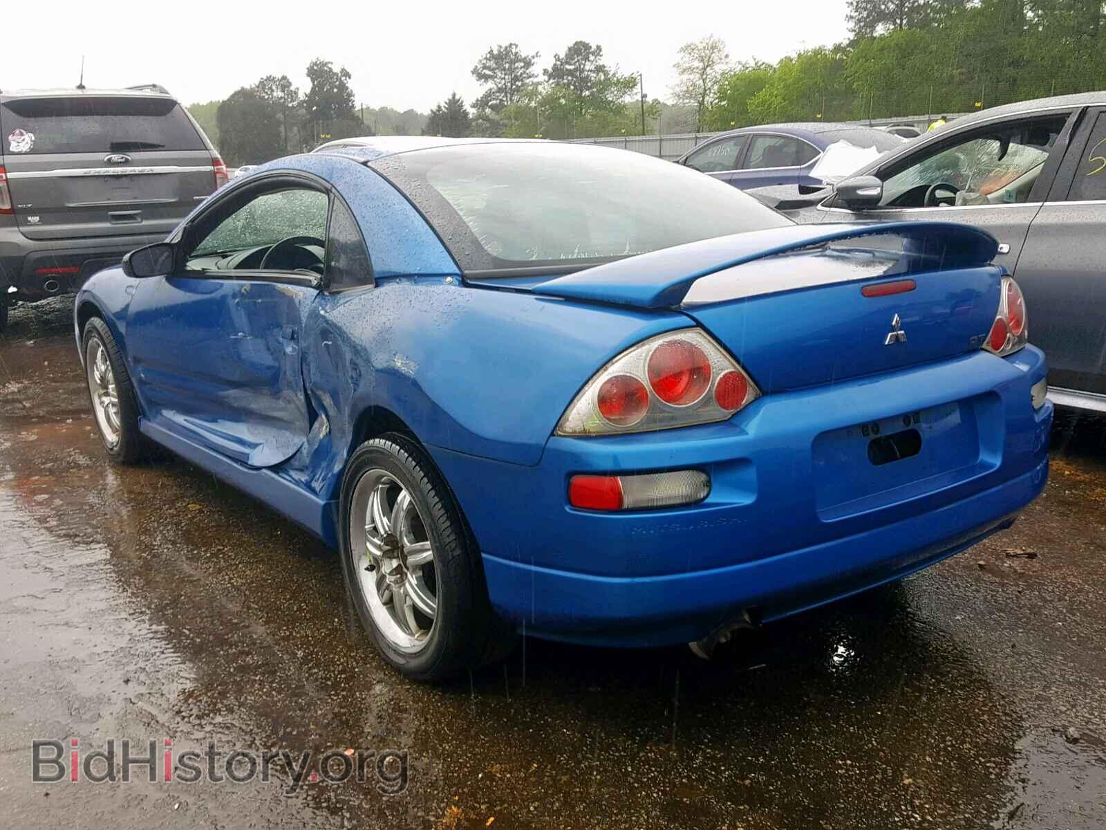 2002 MITSUBISHI ECLIPSE - VIN: 4A3AC84H22E096940 - Фото 3