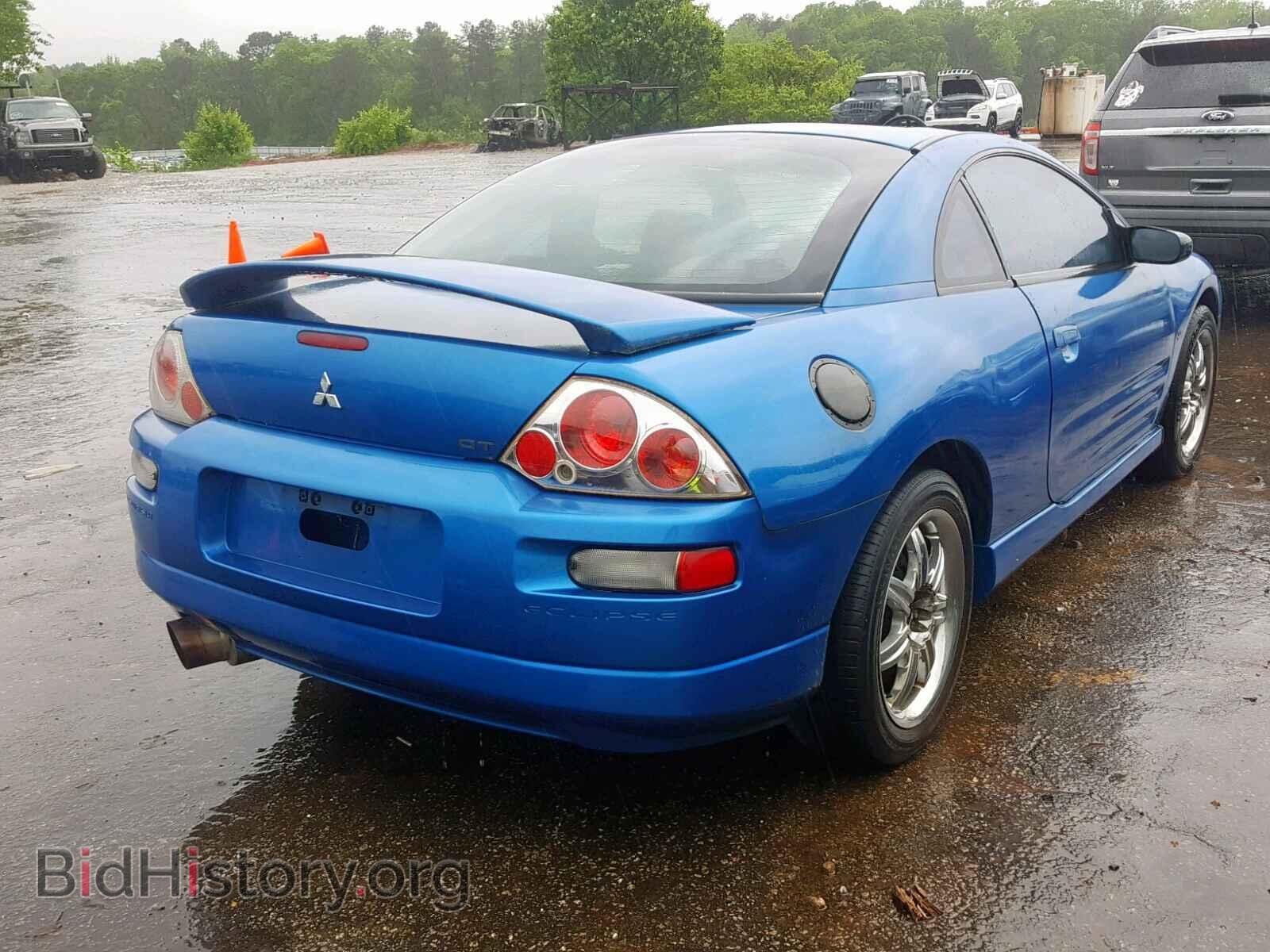 2002 MITSUBISHI ECLIPSE - VIN: 4A3AC84H22E096940 - Фото 4