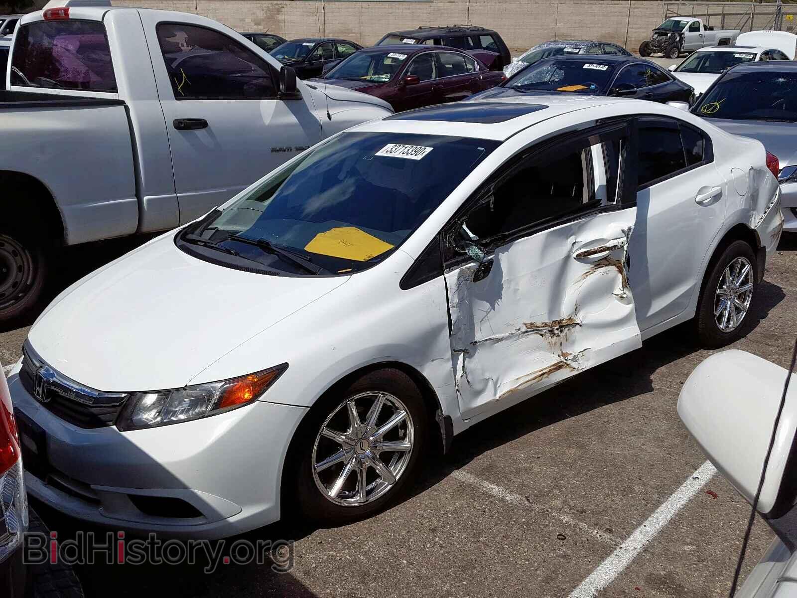 2012 HONDA CIVIC - VIN: 2HGFB2F59CH109898 - Фото 2