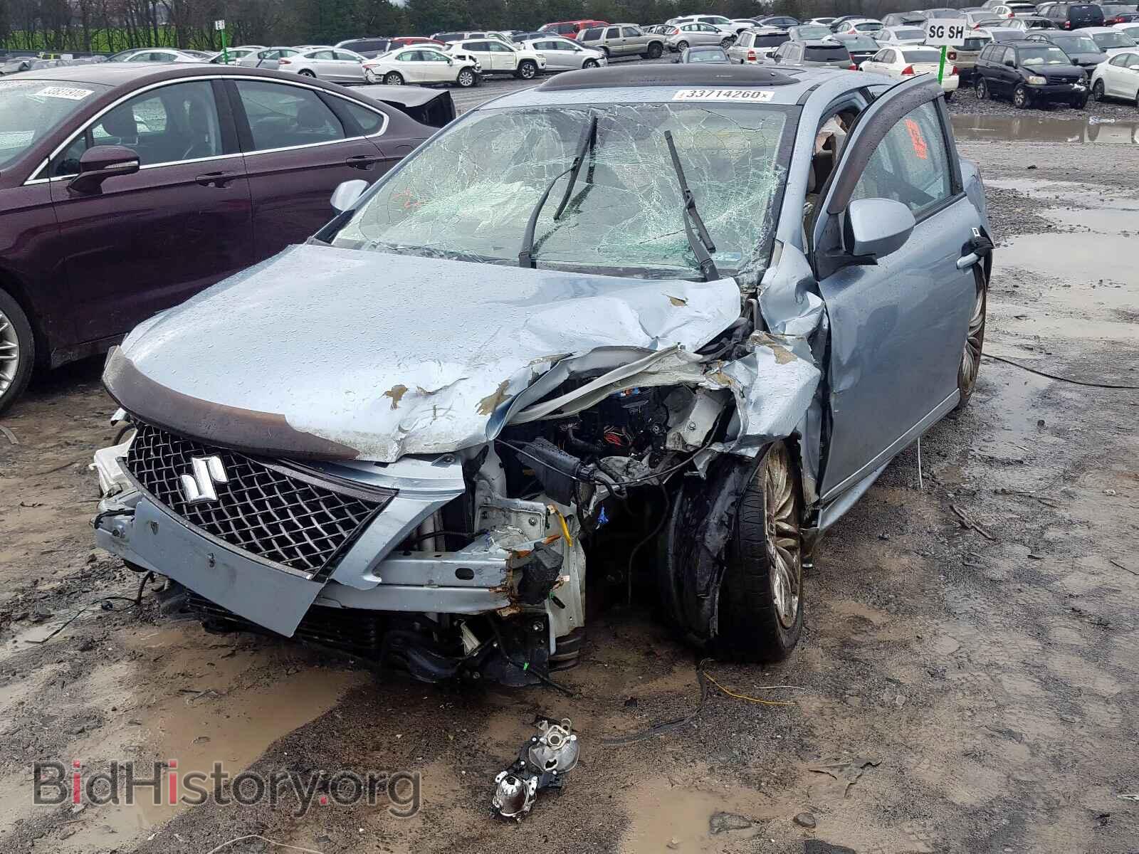 2012 SUZUKI KIZASHI - VIN: JS2RF9A87C6100246 - Фото 2