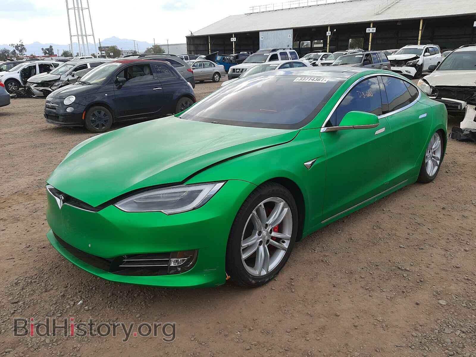 2017 TESLA MODEL S - VIN: 5YJSA1E48HF183989 - Photo 2
