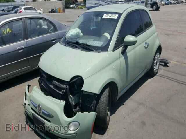 2012 FIAT 500 - VIN: 3C3CFFAR1CT366153 - Фото 2