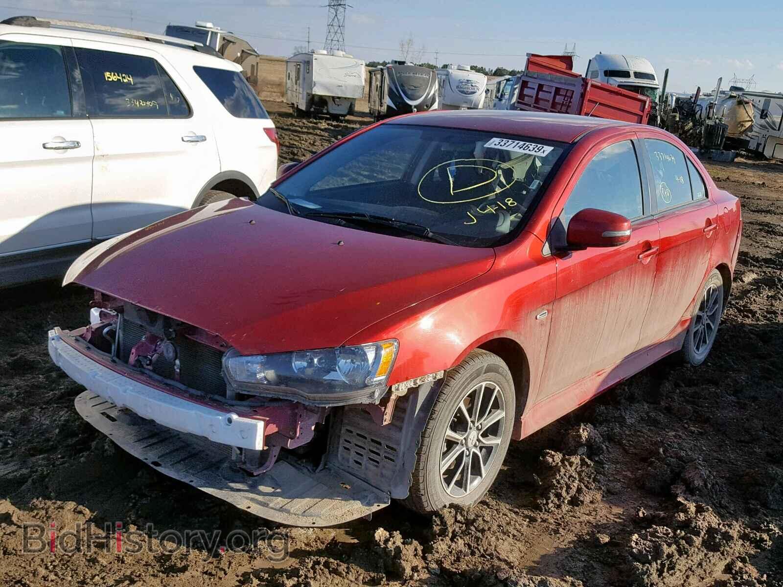 2017 MITSUBISHI LANCER - VIN: JA32U2FU3HU005389 - Фото 2